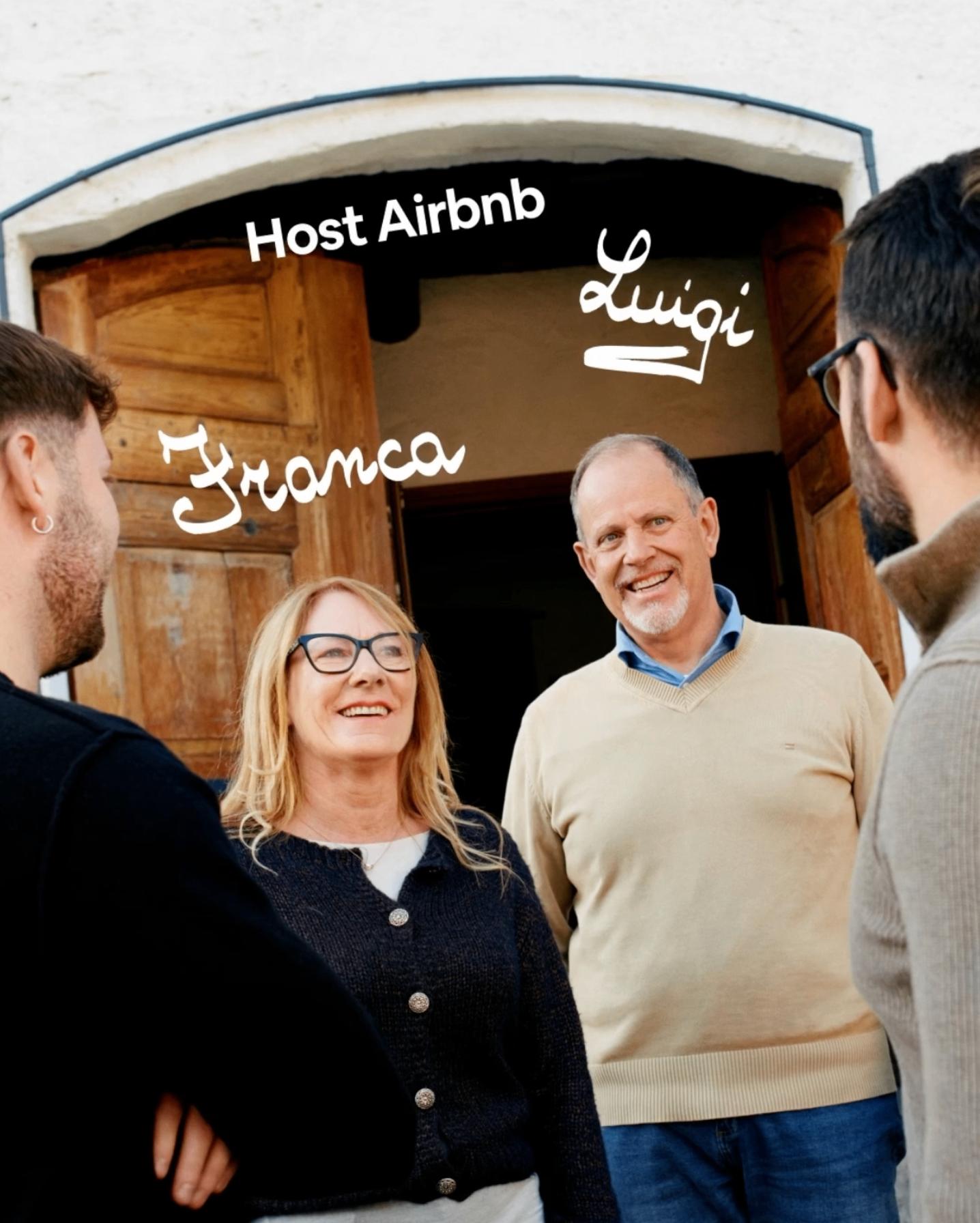 Franca e Luigi, host di famiglia della Tenuta Bonisolo