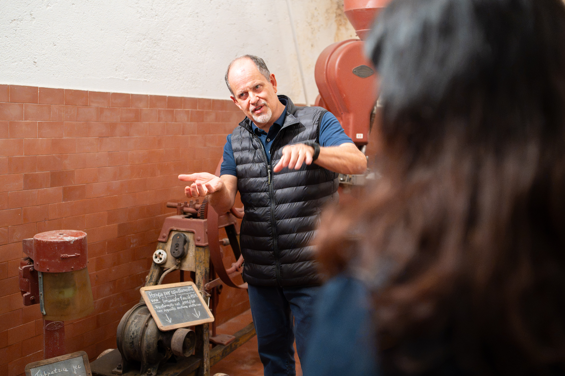 Brindisi in cantina con la famiglia Bonisolo